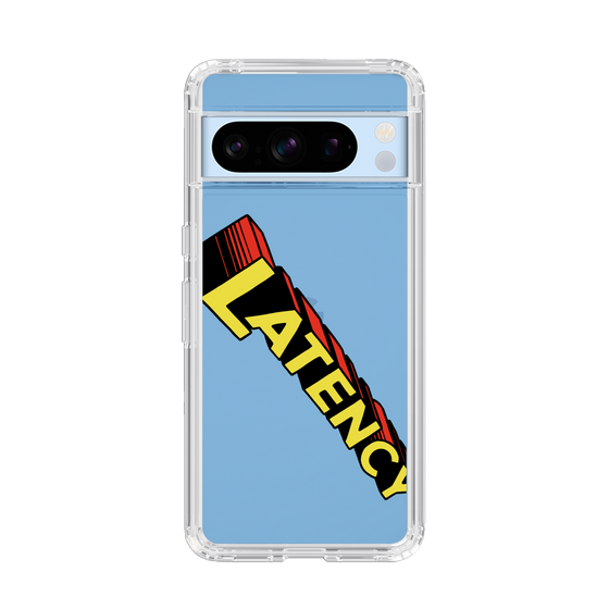 スリムプロテクションケース［ LATENCY - Rock logo - Clear ］