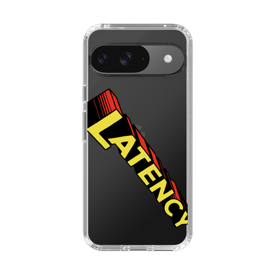 スリムプロテクションケース［ LATENCY - Rock logo - Clear ］