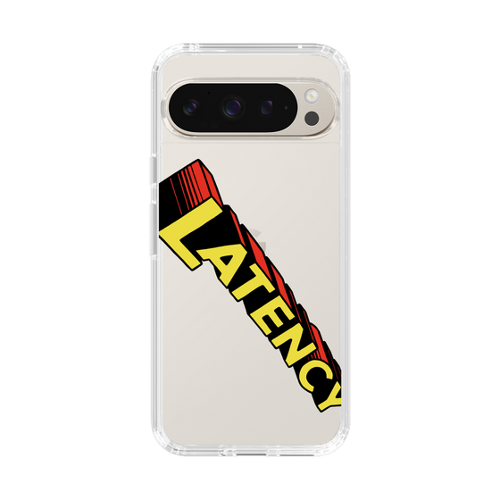 スリムプロテクションケース［ LATENCY - Rock logo - Clear ］