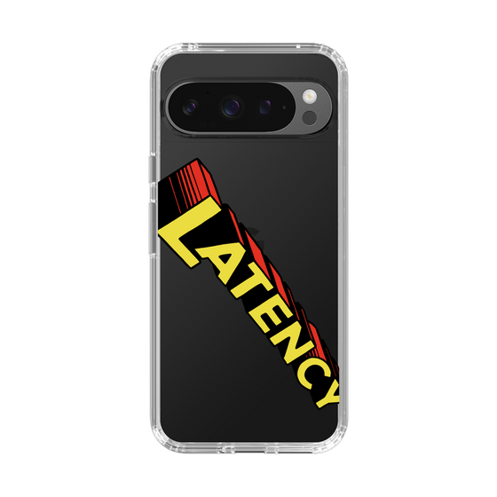 スリムプロテクションケース［ LATENCY - Rock logo - Clear ］