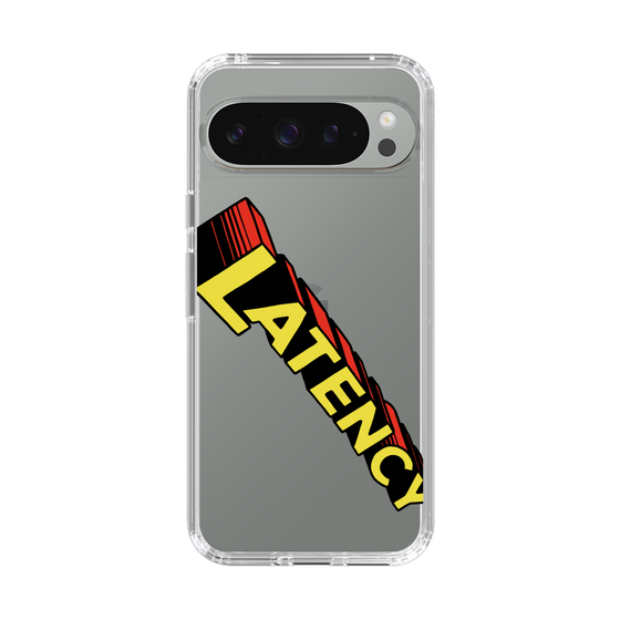 スリムプロテクションケース［ LATENCY - Rock logo - Clear ］