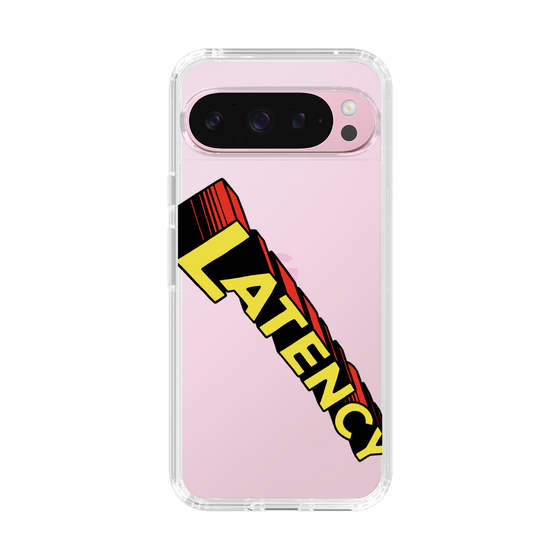 スリムプロテクションケース［ LATENCY - Rock logo - Clear ］
