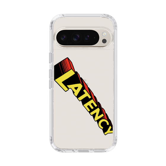 スリムプロテクションケース［ LATENCY - Rock logo - Clear ］