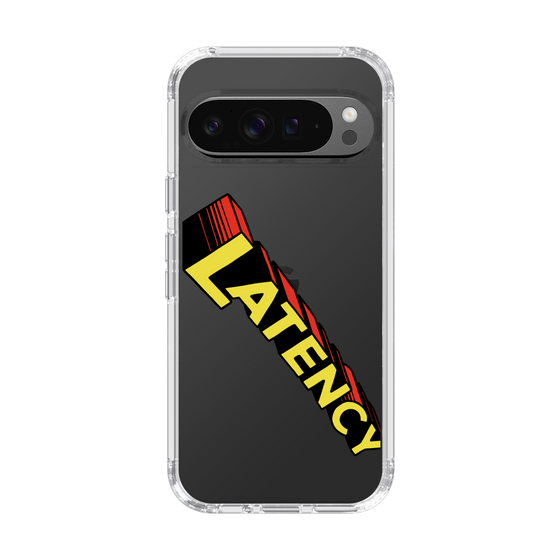スリムプロテクションケース［ LATENCY - Rock logo - Clear ］