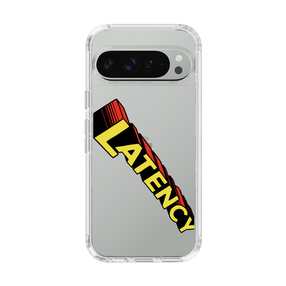 スリムプロテクションケース［ LATENCY - Rock logo - Clear ］