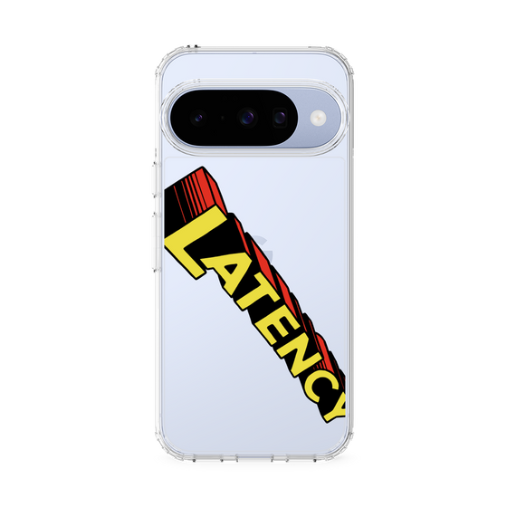 スリムプロテクションケース［ LATENCY - Rock logo - Clear ］