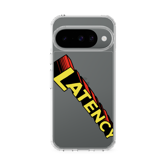 スリムプロテクションケース［ LATENCY - Rock logo - Clear ］