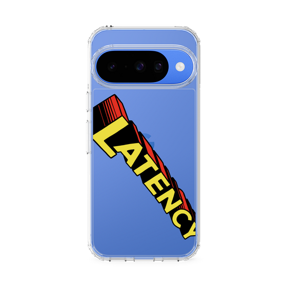 スリムプロテクションケース［ LATENCY - Rock logo - Clear ］