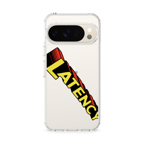 スリムプロテクションケース［ LATENCY - Rock logo - Clear ］