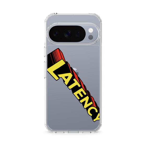 スリムプロテクションケース［ LATENCY - Rock logo - Clear ］