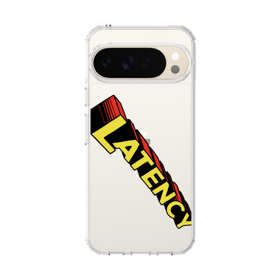 スリムプロテクションケース［ LATENCY - Rock logo - Clear ］