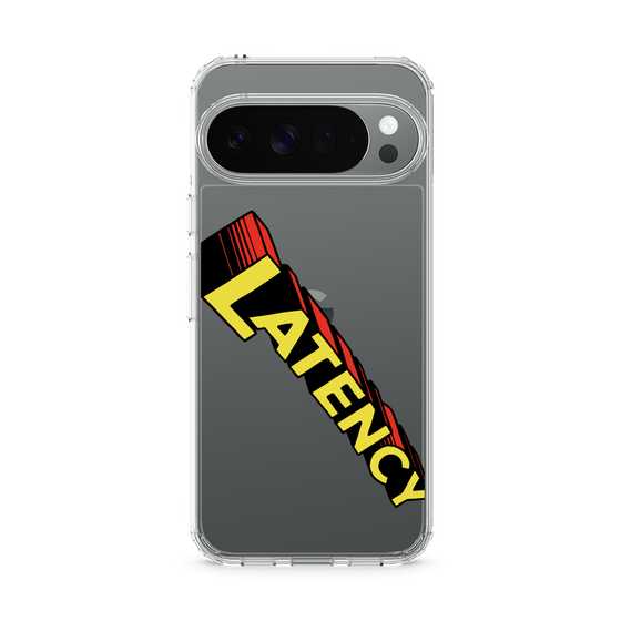 スリムプロテクションケース［ LATENCY - Rock logo - Clear ］