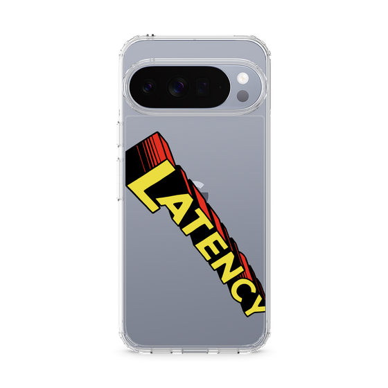 スリムプロテクションケース［ LATENCY - Rock logo - Clear ］