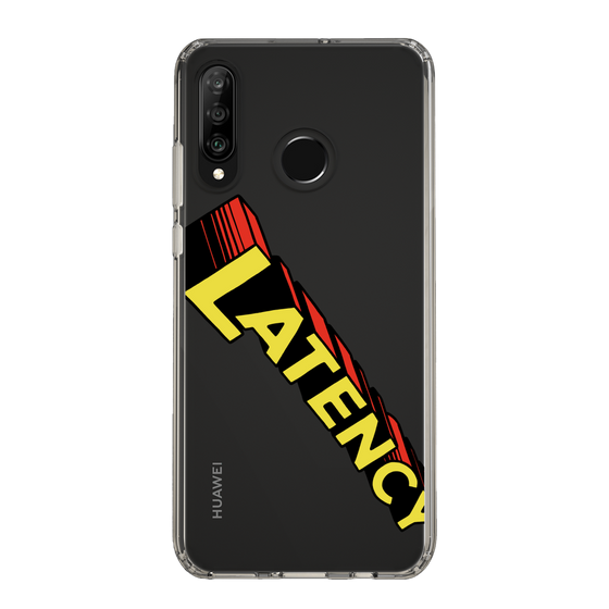 スリムプロテクションケース［ LATENCY - Rock logo - Clear ］