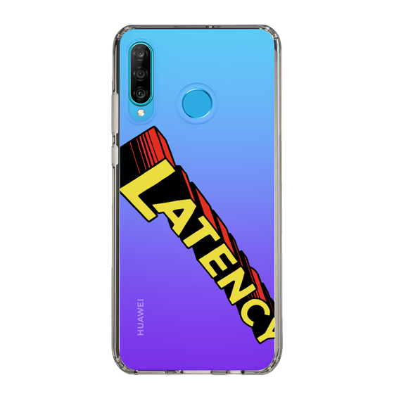 スリムプロテクションケース［ LATENCY - Rock logo - Clear ］