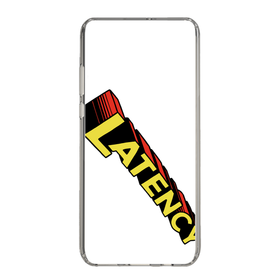 スリムプロテクションケース［ LATENCY - Rock logo - Clear ］