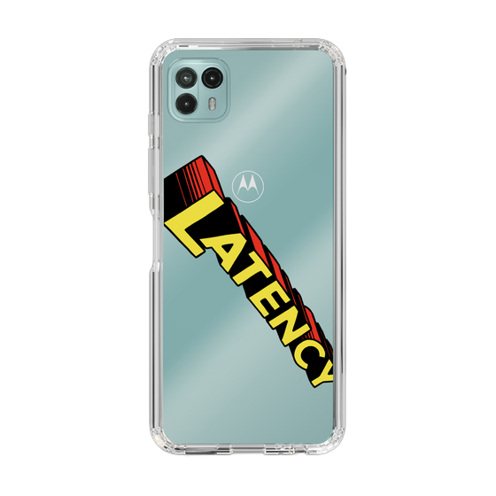 スリムプロテクションケース［ LATENCY - Rock logo - Clear ］