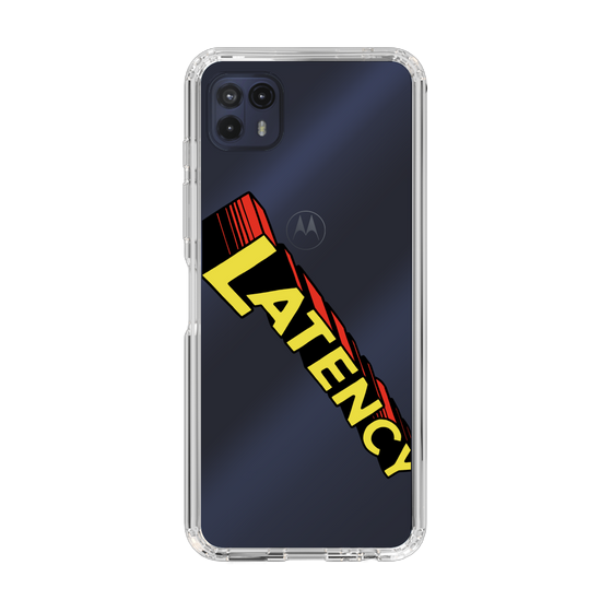 スリムプロテクションケース［ LATENCY - Rock logo - Clear ］