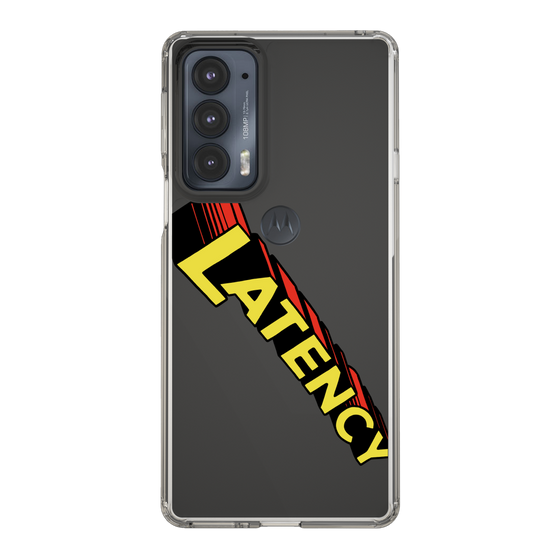 スリムプロテクションケース［ LATENCY - Rock logo - Clear ］