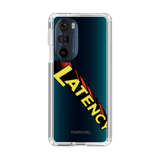 スリムプロテクションケース［ LATENCY - Rock logo - Clear ］