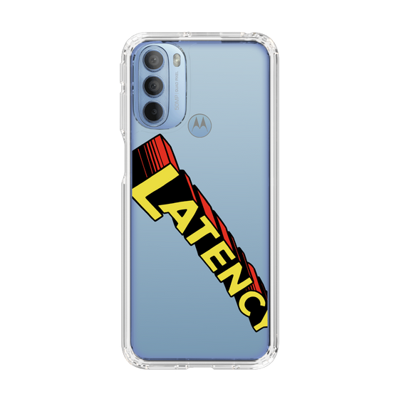 スリムプロテクションケース［ LATENCY - Rock logo - Clear ］