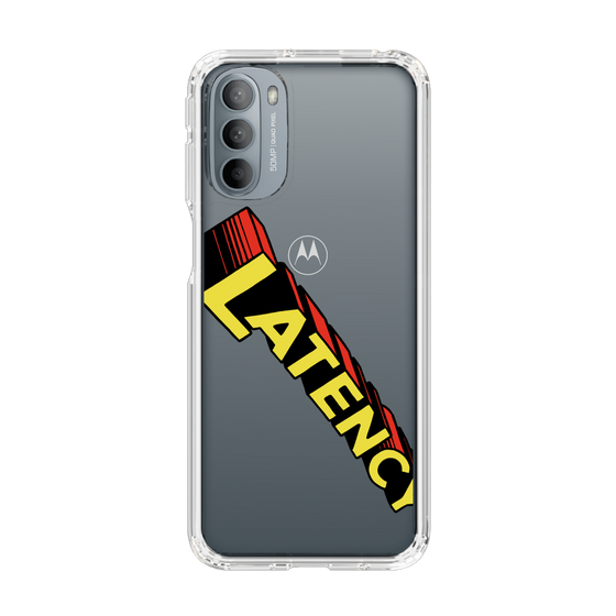 スリムプロテクションケース［ LATENCY - Rock logo - Clear ］