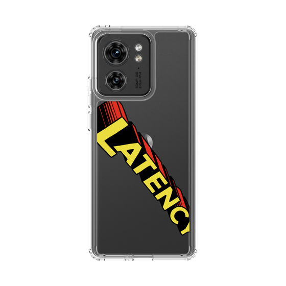 スリムプロテクションケース［ LATENCY - Rock logo - Clear ］