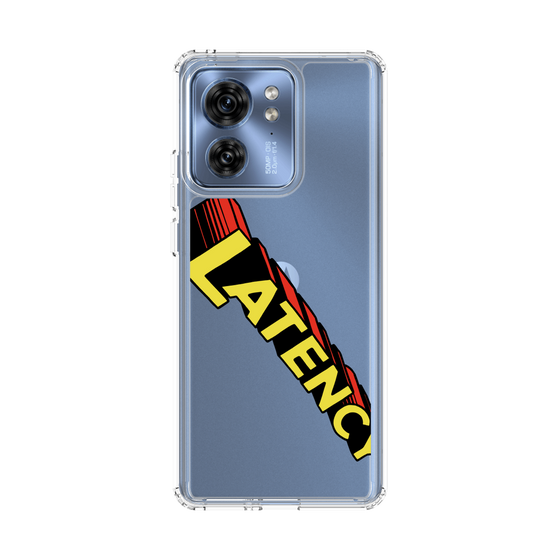 スリムプロテクションケース［ LATENCY - Rock logo - Clear ］