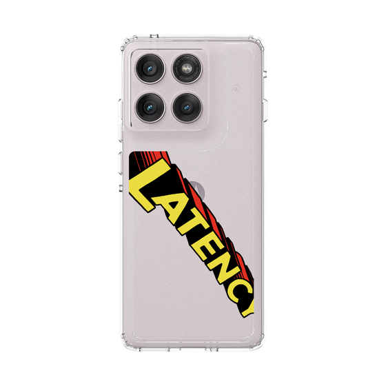 スリムプロテクションケース［ LATENCY - Rock logo - Clear ］