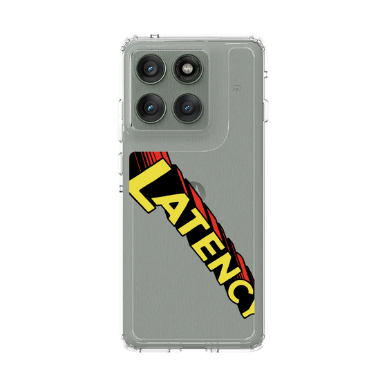 スリムプロテクションケース［ LATENCY - Rock logo - Clear ］