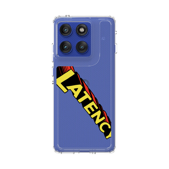 スリムプロテクションケース［ LATENCY - Rock logo - Clear ］