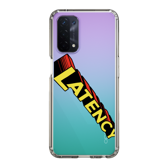 スリムプロテクションケース［ LATENCY - Rock logo - Clear ］