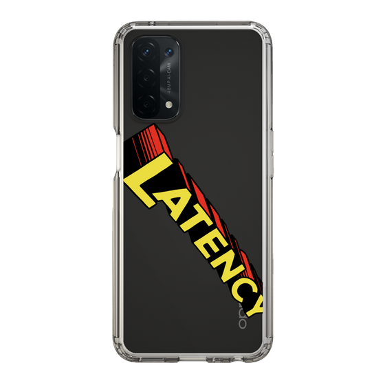 スリムプロテクションケース［ LATENCY - Rock logo - Clear ］