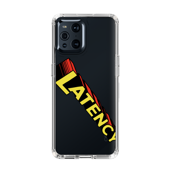 スリムプロテクションケース［ LATENCY - Rock logo - Clear ］