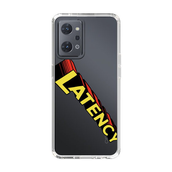 スリムプロテクションケース［ LATENCY - Rock logo - Clear ］