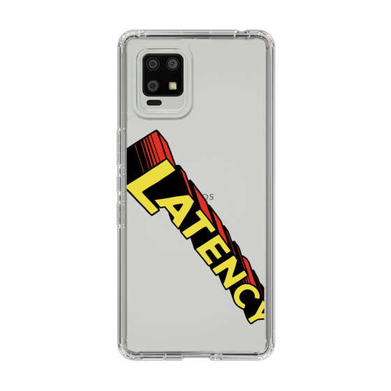 スリムプロテクションケース［ LATENCY - Rock logo - Clear ］