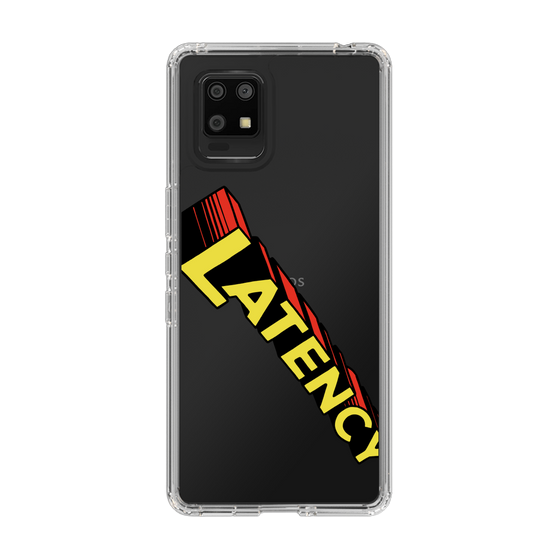 スリムプロテクションケース［ LATENCY - Rock logo - Clear ］
