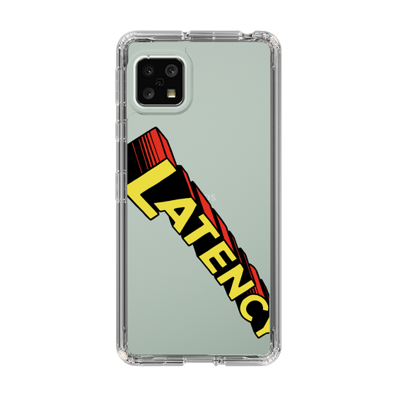 スリムプロテクションケース［ LATENCY - Rock logo - Clear ］