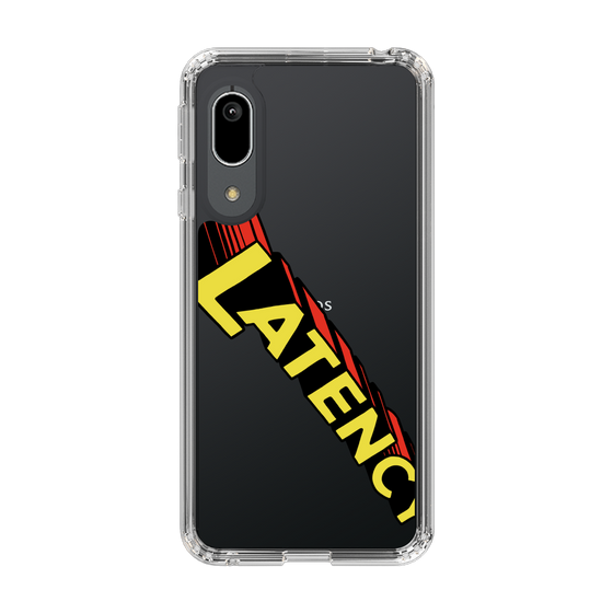 スリムプロテクションケース［ LATENCY - Rock logo - Clear ］