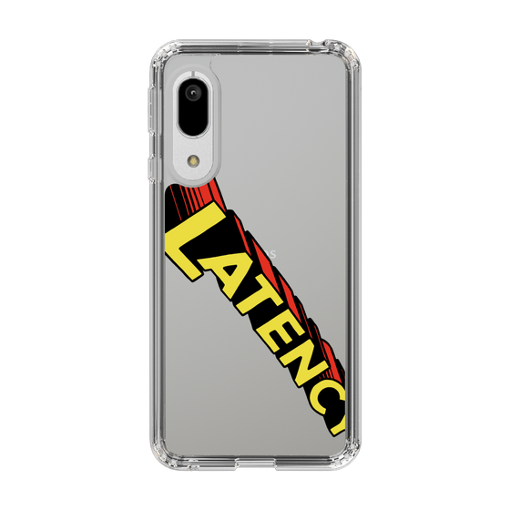 スリムプロテクションケース［ LATENCY - Rock logo - Clear ］