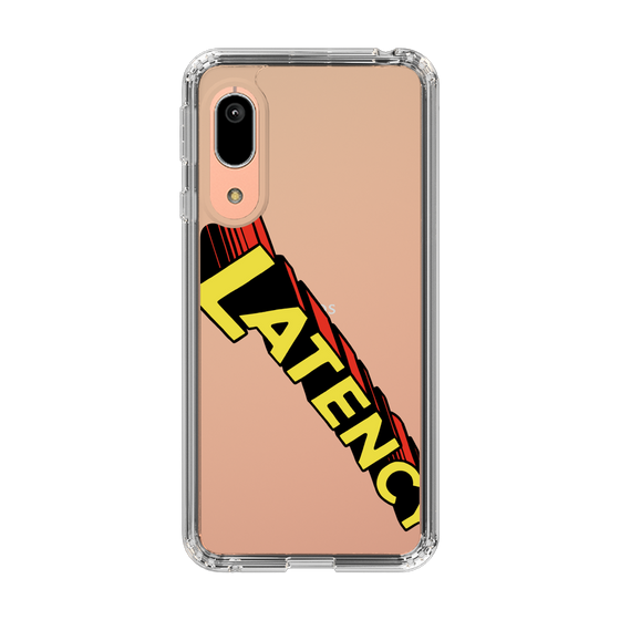 スリムプロテクションケース［ LATENCY - Rock logo - Clear ］