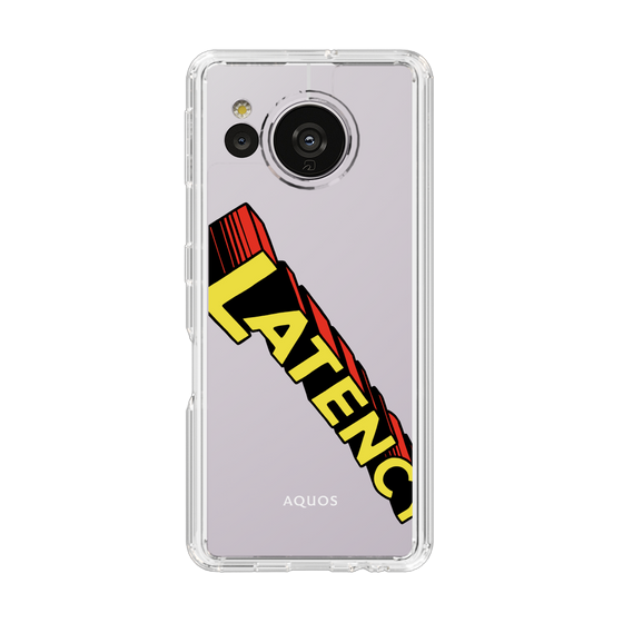 スリムプロテクションケース［ LATENCY - Rock logo - Clear ］