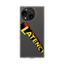 スリムプロテクションケース［ LATENCY - Rock logo - Clear ］