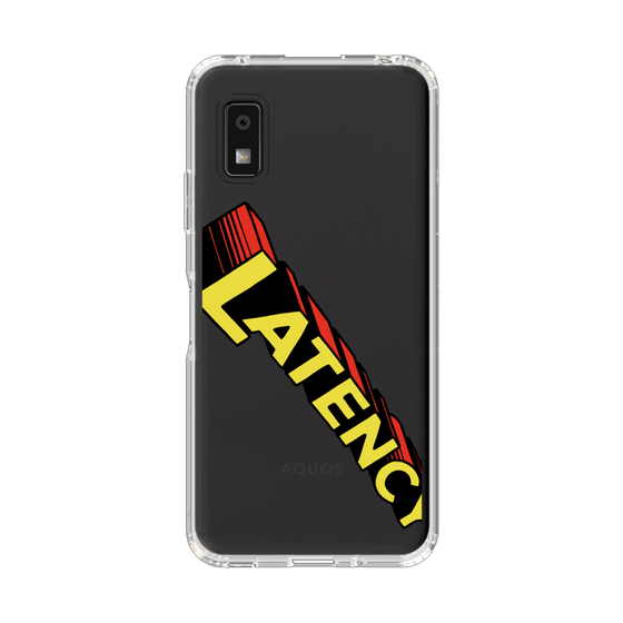 スリムプロテクションケース［ LATENCY - Rock logo - Clear ］