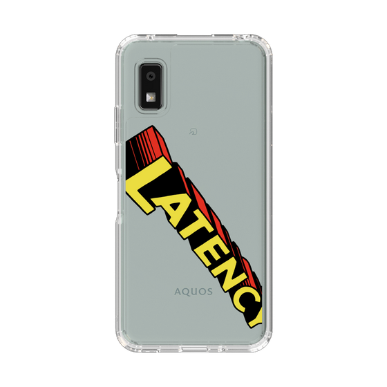 スリムプロテクションケース［ LATENCY - Rock logo - Clear ］