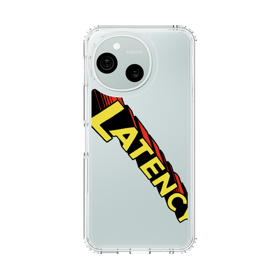 スリムプロテクションケース［ LATENCY - Rock logo - Clear ］
