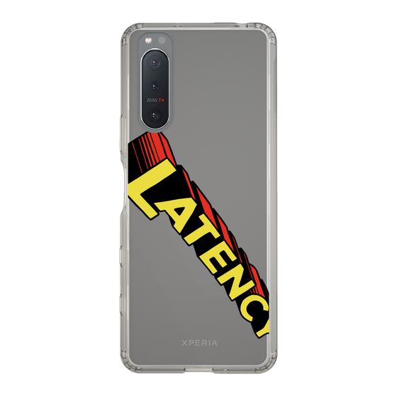 スリムプロテクションケース［ LATENCY - Rock logo - Clear ］