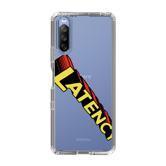 スリムプロテクションケース［ LATENCY - Rock logo - Clear ］