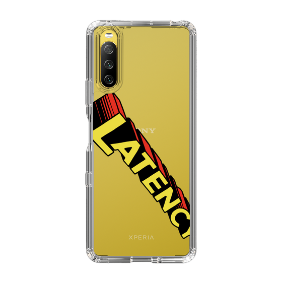 スリムプロテクションケース［ LATENCY - Rock logo - Clear ］