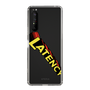 スリムプロテクションケース［ LATENCY - Rock logo - Clear ］
